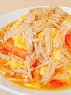 きのこ醤油あんかけ天津飯-レシピのメイン写真