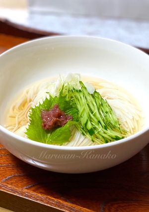 夏にぴったり冷やし稲庭うどん-レシピのメイン写真
