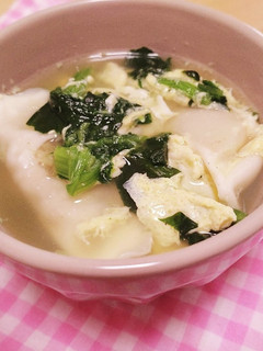 冷凍ストックでパパっと♪餃子スープ-レシピのメイン写真