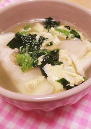 冷凍ストックでパパっと♪餃子スープ-レシピのメイン写真