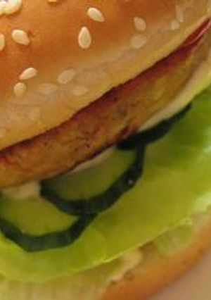 ひよこ豆ハンバーガー-レシピのメイン写真