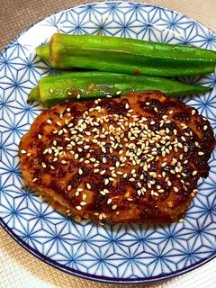 新生姜たっぷり☆和風照り焼きハンバーグ-レシピのメイン写真