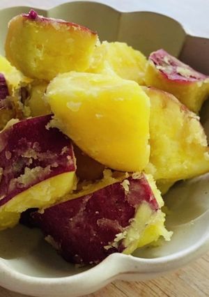 さつまいもの塩麹バター蒸し-レシピのメイン写真