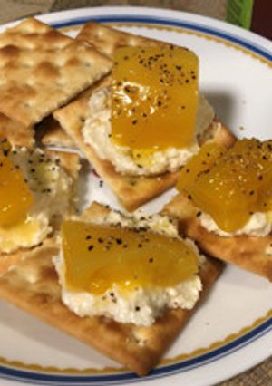 ヨーグルトと味噌の南国フルーツカナッペ-レシピのメイン写真