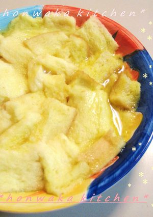 朝食＆おやつに♪ ☆３分パンプディング☆-レシピのメイン写真