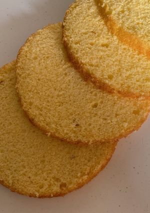 スポンジケーキ ジェノワーズ-レシピのメイン写真