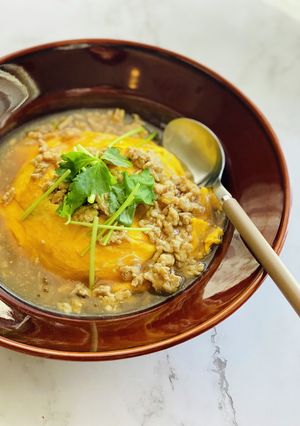 【鶏そぼろリメイク】和風天津飯-レシピのメイン写真