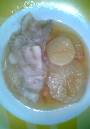 大根と豚バラ肉の煮物-レシピのメイン写真