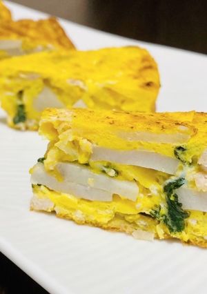 里芋のスパニッシュオムレツ-レシピのメイン写真
