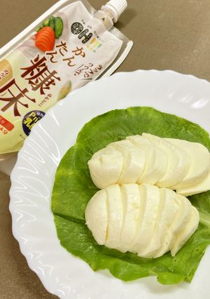 ラップで簡単糠漬け、モッツアレラチーズ-レシピのメイン写真
