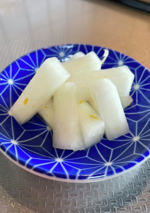 #大根の#柚子風味浅漬け-レシピのメイン写真