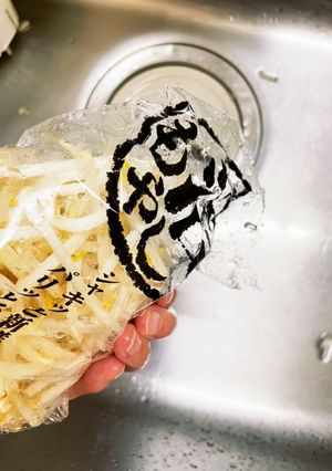 もやしの洗い方　ズボラ編-レシピのメイン写真