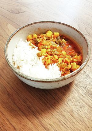 是非タイ米と♪エキゾチックなスープ-レシピのメイン写真