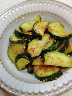 ズッキーニのナムル-レシピのメイン写真