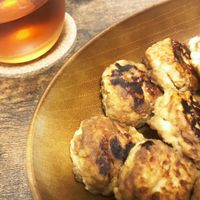 つくねページ BIGサイズのグーグーキッチン ふんわりつくねの野菜あんかけ