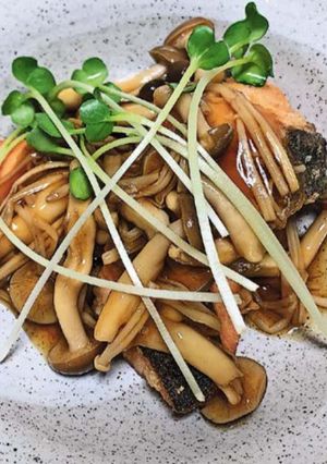 鮭のきのこあん-レシピのメイン写真