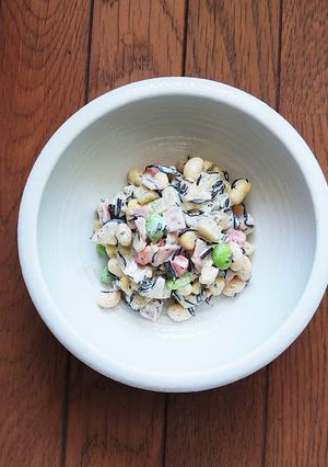 サツマイモと大豆の食物繊維たっぷりサラダ-レシピのメイン写真