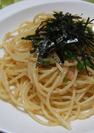 簡単❤明太子スパゲッティ-レシピのメイン写真