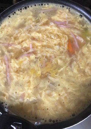 留学生直伝中華コーンスープ(家庭料理)-レシピのメイン写真