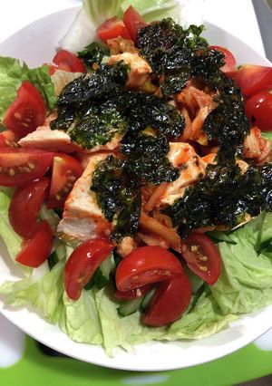 キムチで豆腐サラダ-レシピのメイン写真