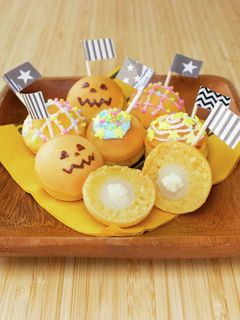 たこ焼き器で作るチーかまハロウィン-レシピのメイン写真