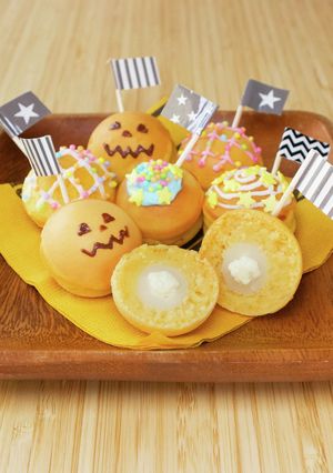 たこ焼き器で作るチーかまハロウィン-レシピのメイン写真