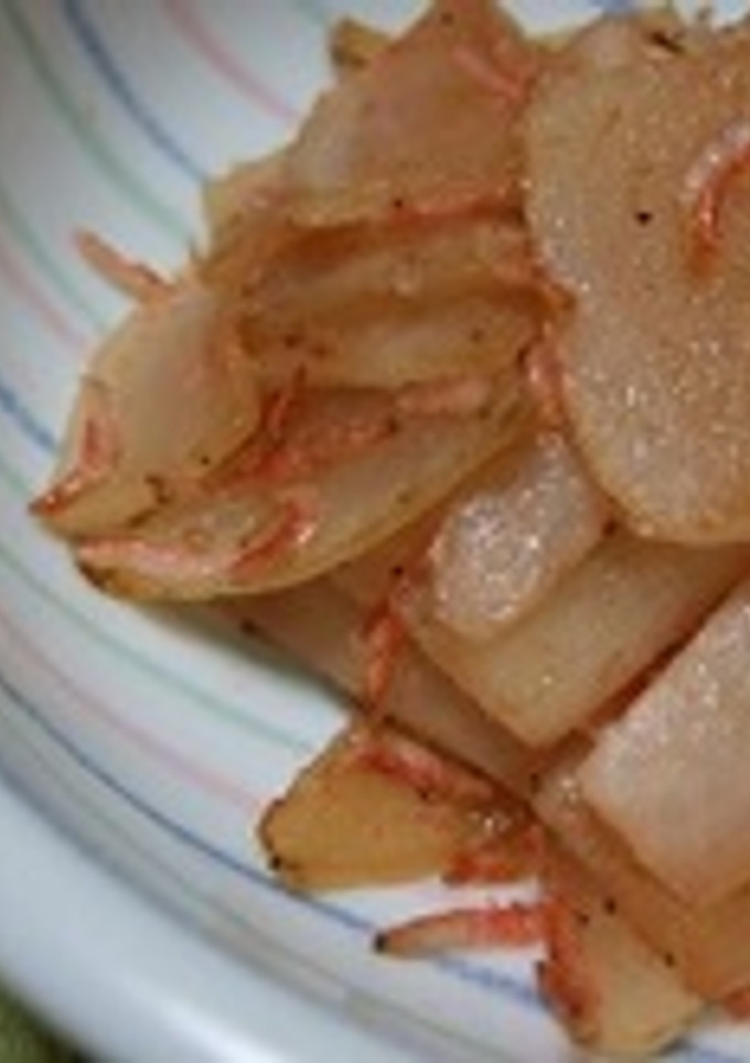大根と桜エビの炒め物-レシピのメイン写真