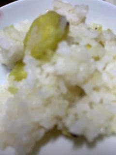 サツマイモの炊き込みおこわのようなご飯-レシピのメイン写真