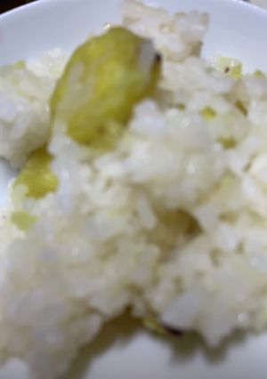 サツマイモの炊き込みおこわのようなご飯-レシピのメイン写真