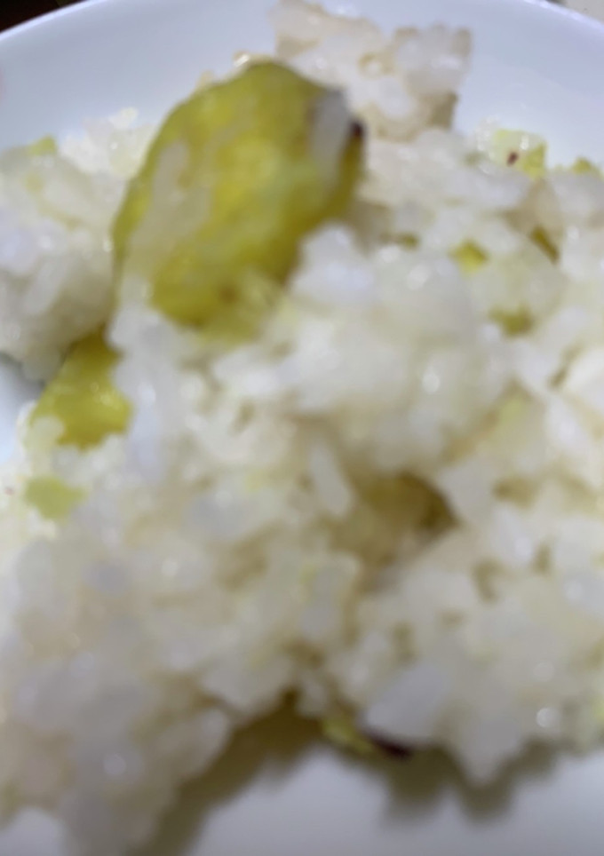 サツマイモの炊き込みおこわのようなご飯-レシピのメイン写真