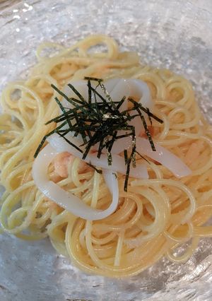 いか辛子明太子パスタ-レシピのメイン写真