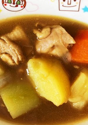 パパイヤ入りスープカレー-レシピのメイン写真