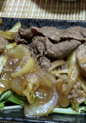 焼肉風炒め-レシピのメイン写真