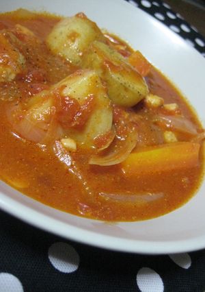 超簡単♡鶏肉のトマト煮-レシピのメイン写真