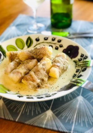 超簡単☆チーズフォンデュ風アップルロール-レシピのメイン写真