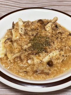 オートミールの【和風きのこリゾット】-レシピのメイン写真