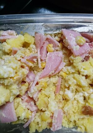 パルメザンチーズのポテサラ〜-レシピのメイン写真