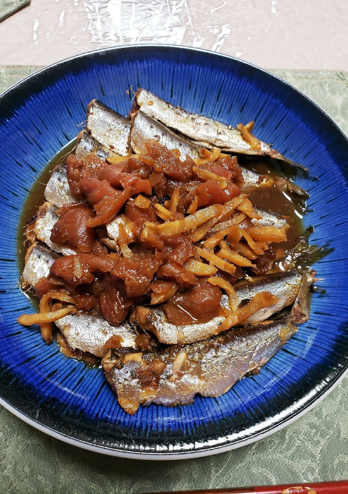 いわしの梅煮-レシピのメイン写真