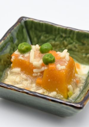 かるしお®かぼちゃのそぼろあんかけ-レシピのメイン写真