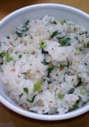 ちょっとひと手間 大根葉ご飯-レシピのメイン写真