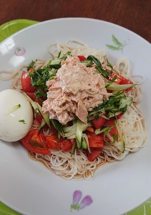きのう何食べた?風ツナマヨトマトそうめん-レシピのメイン写真