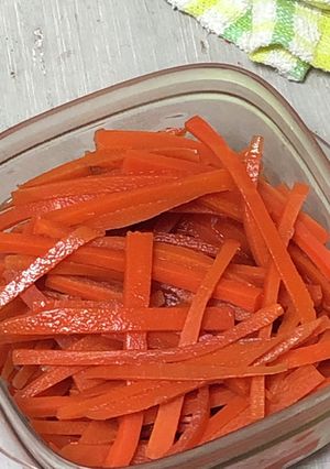 レモン煮のお残り汁で甘ーいにんじん-レシピのメイン写真