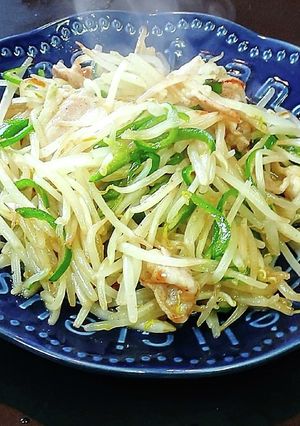 ヘルシーもやしで街中華レベルのもやし炒め-レシピのメイン写真
