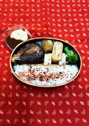 ナスの1本挟み焼き弁当-レシピのメイン写真