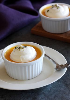 フライパンで*かぼちゃのプリン-レシピのメイン写真