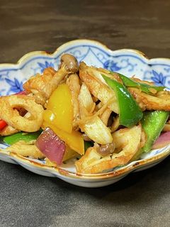 竹輪のココナツカレー炒め-レシピのメイン写真