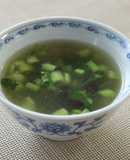 介護食　木耳と小松菜の中華スープ　美肌に