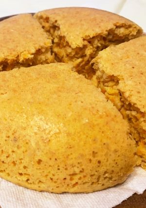 超簡単!炊飯器でオートミール人参ケーキ-レシピのメイン写真