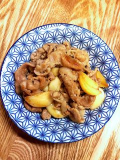 丸ごとにんにく!と豚ばらの甘辛炒め-レシピのメイン写真