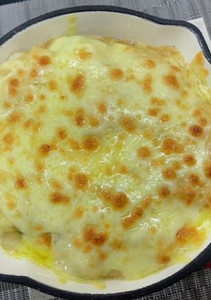 簡単おつまみ☆ネギだけの味噌グラタン-レシピのメイン写真